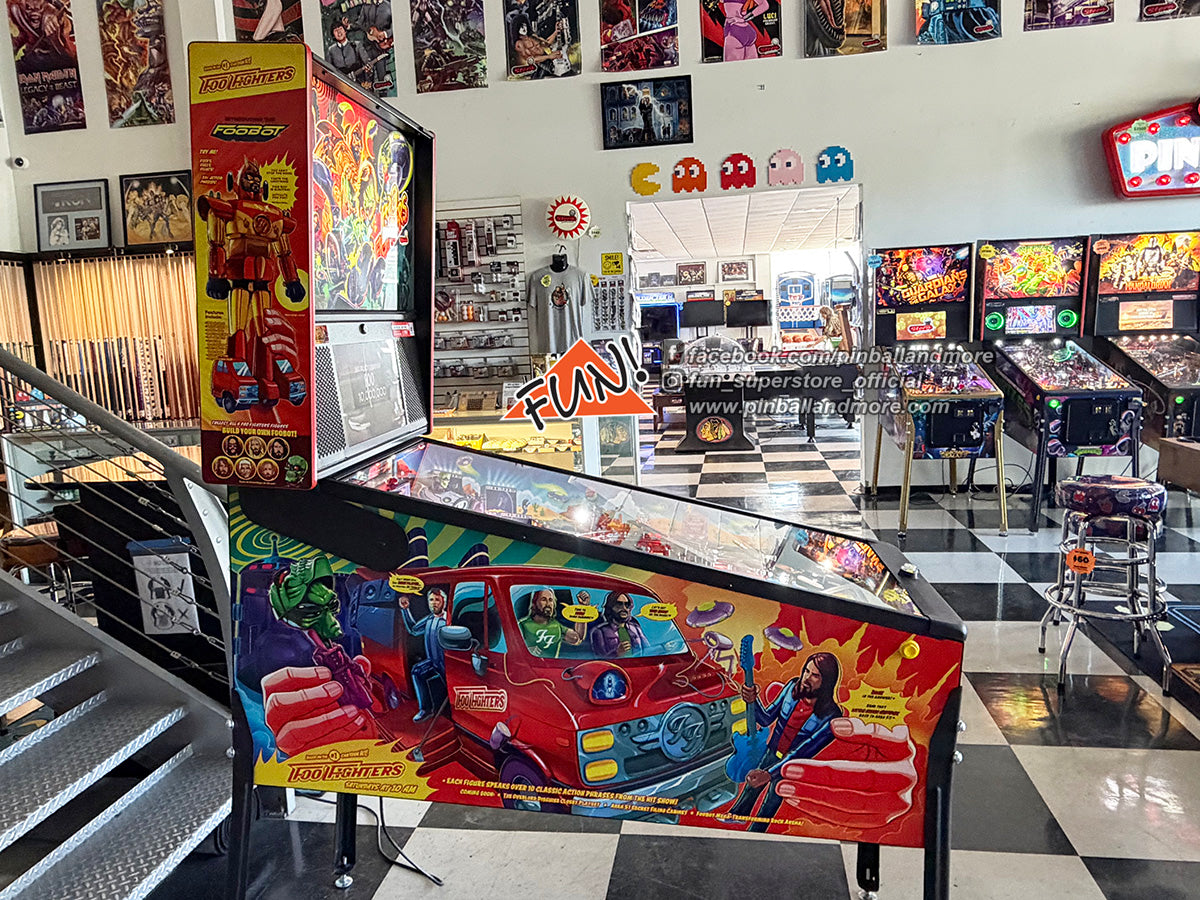 Foo Fighters (Premium) Pinball Machine + EXTRAS!