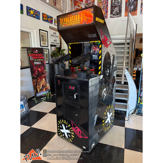 Aerosmith's Revolution X Arcade Game