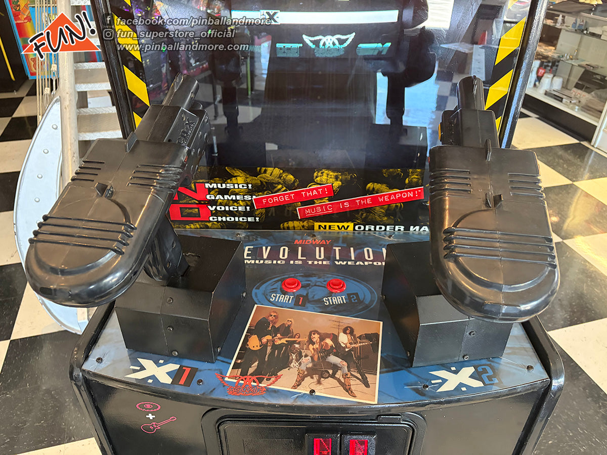Aerosmith's Revolution X Arcade Game