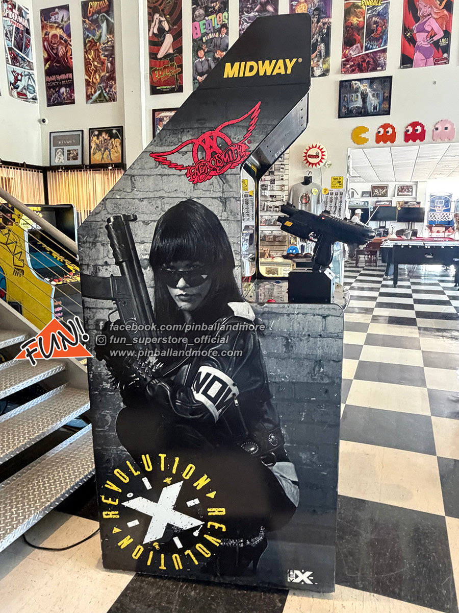 Aerosmith's Revolution X Arcade Game