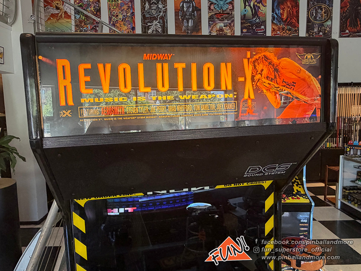 Aerosmith's Revolution X Arcade Game
