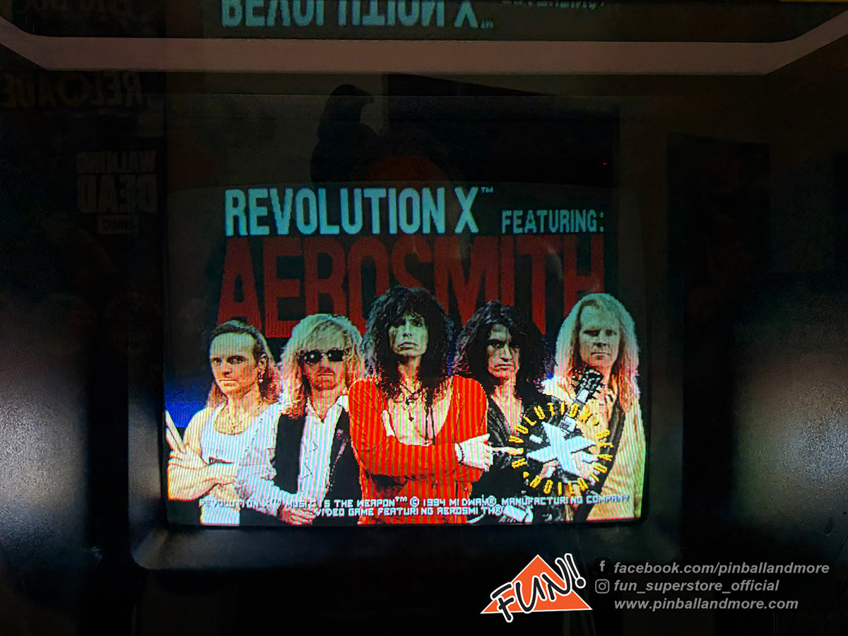 Aerosmith's Revolution X Arcade Game