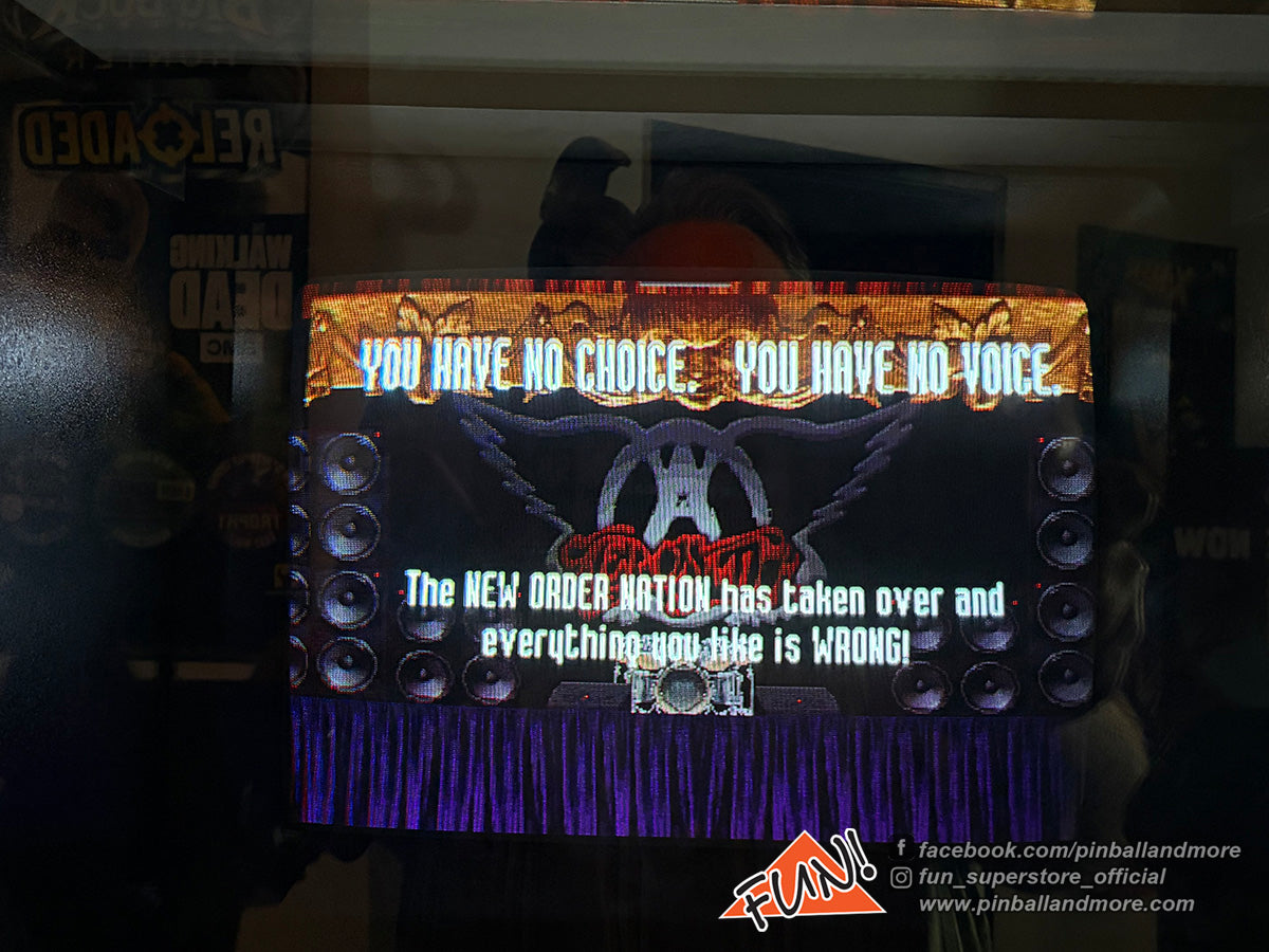 Aerosmith's Revolution X Arcade Game