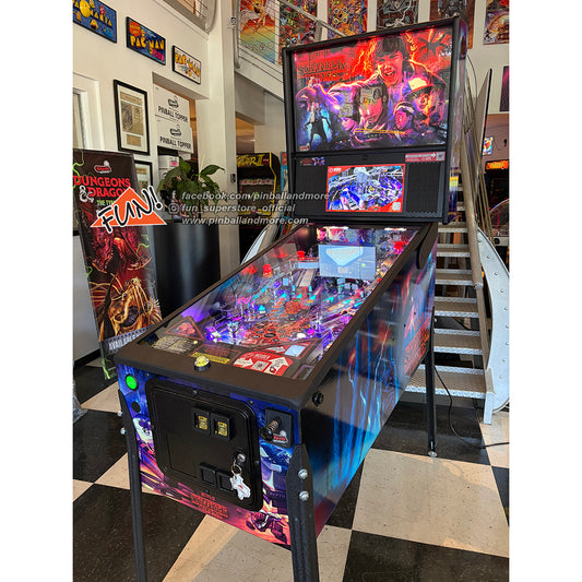 Stranger Things (Premium) Pinball Machine w/UV Kit Installed (Demo Model)