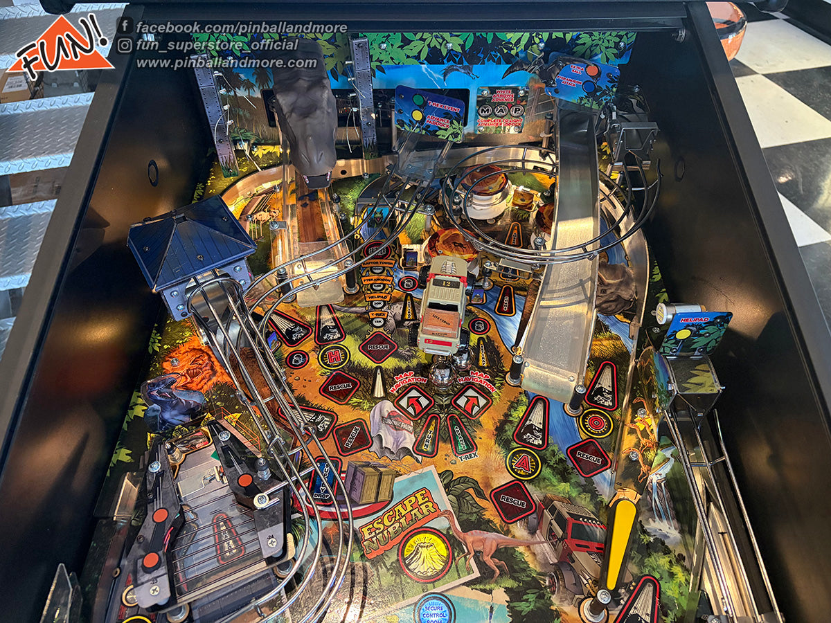 Jurassic Park (Pro) Pinball Machine - Reconditioned!
