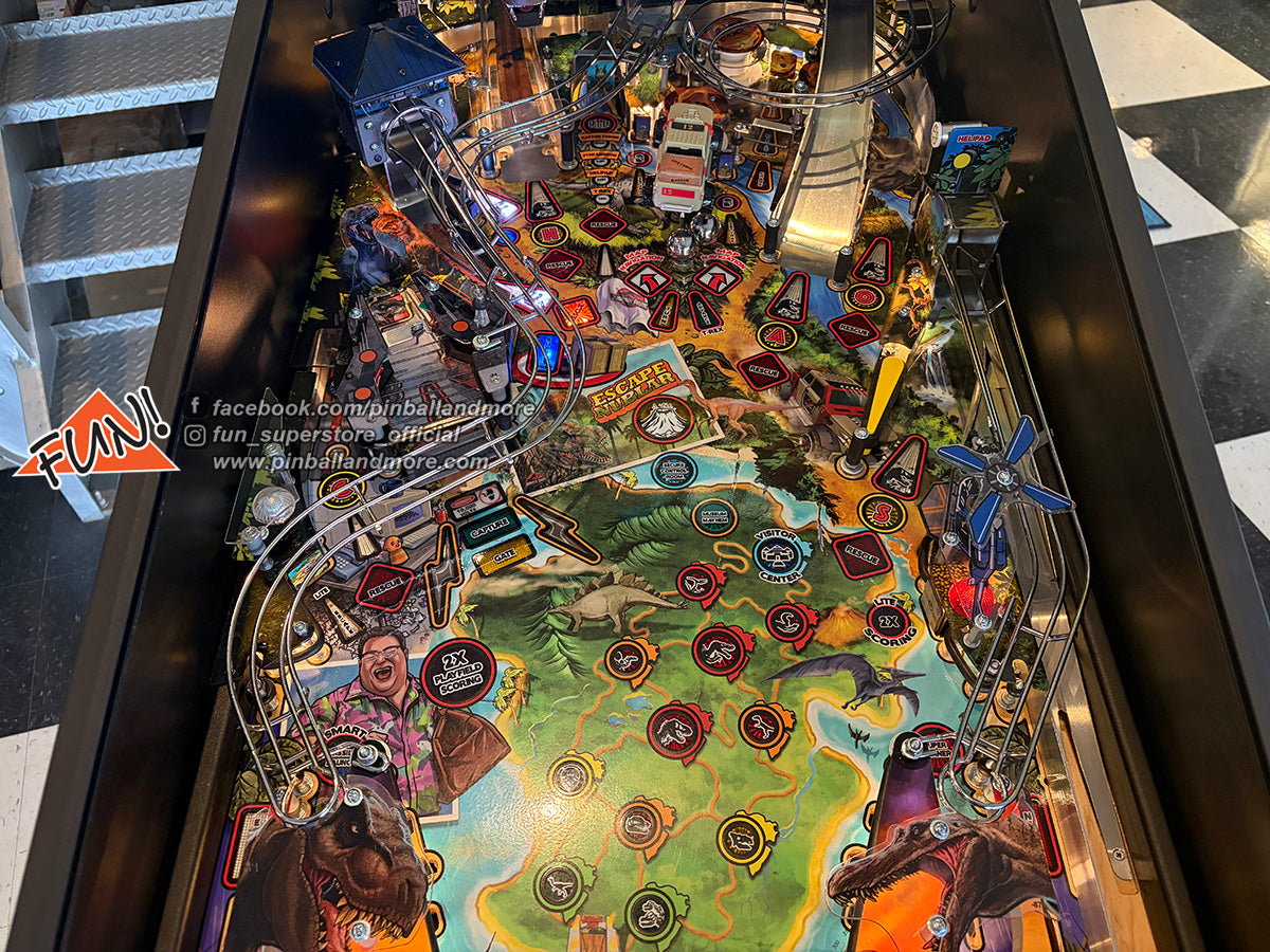 Jurassic Park (Pro) Pinball Machine - Reconditioned!