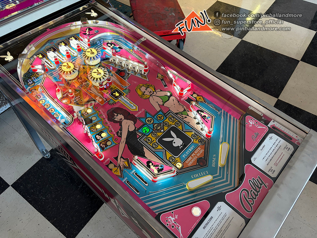 Playboy Pinball Machine - BEAUTIFUL EXAMPLE!