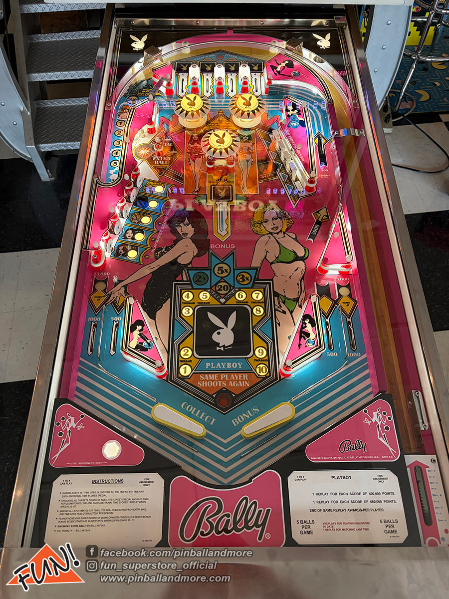 Playboy Pinball Machine - BEAUTIFUL EXAMPLE!