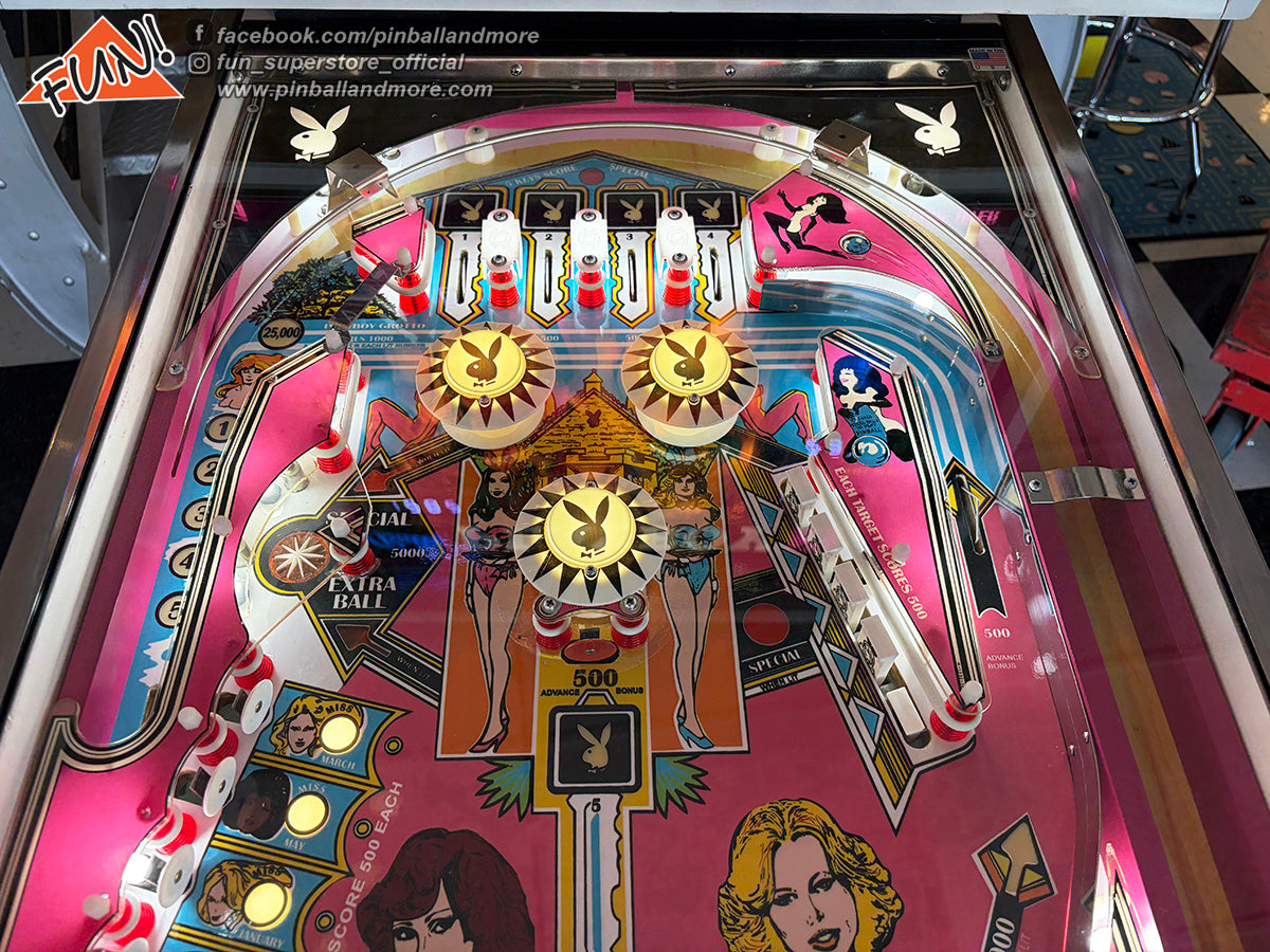 Playboy Pinball Machine - BEAUTIFUL EXAMPLE!