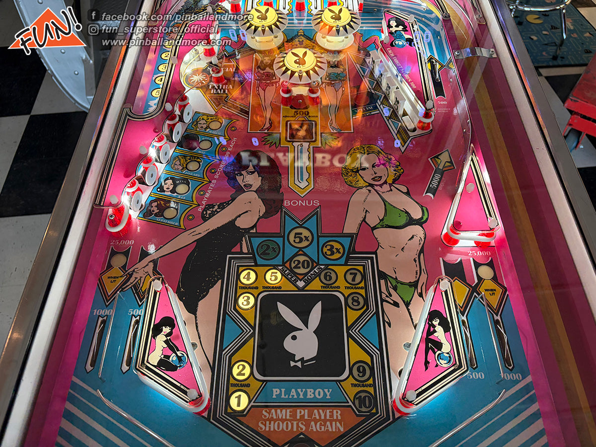 Playboy Pinball Machine - BEAUTIFUL EXAMPLE!