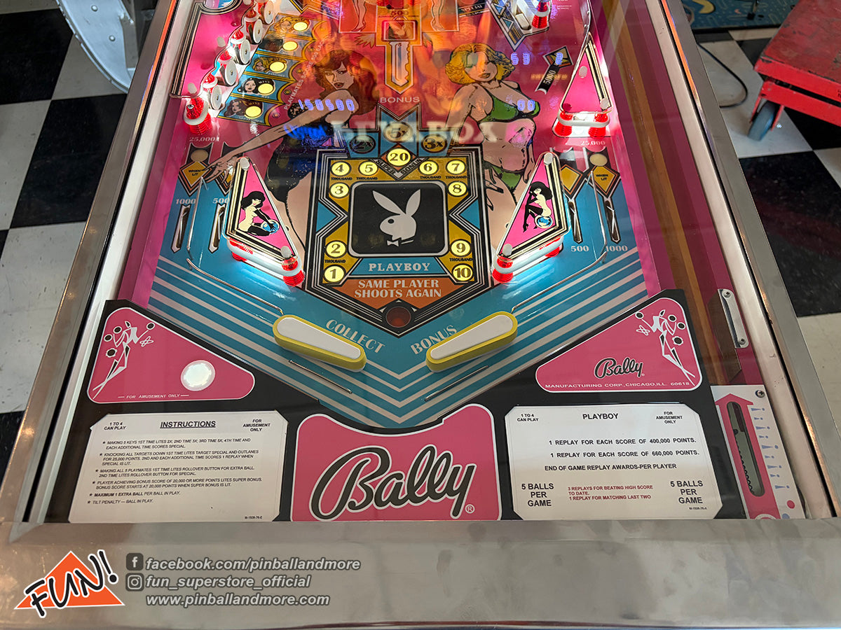 Playboy Pinball Machine - BEAUTIFUL EXAMPLE!
