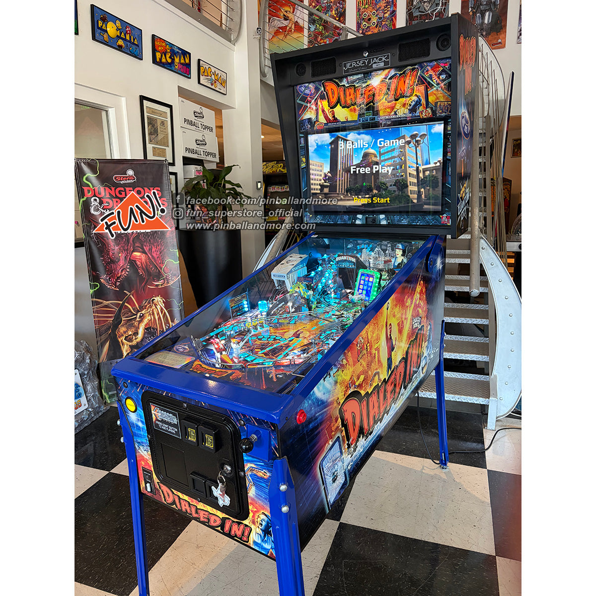 Dialed In! (Limited Edition #0071) Pinball Machine - HOME USE ONLY!