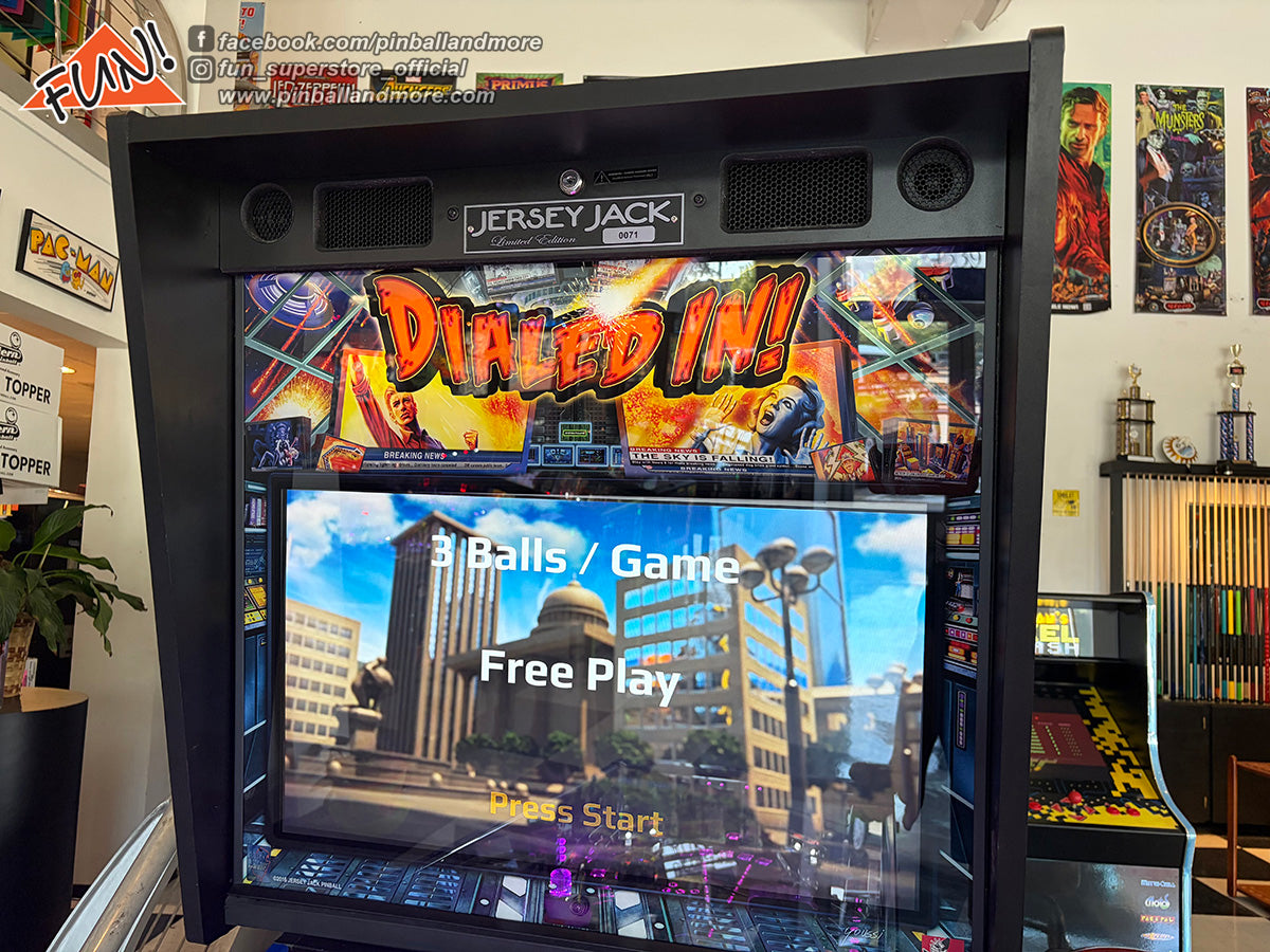 Dialed In! (Limited Edition #0071) Pinball Machine - HOME USE ONLY!