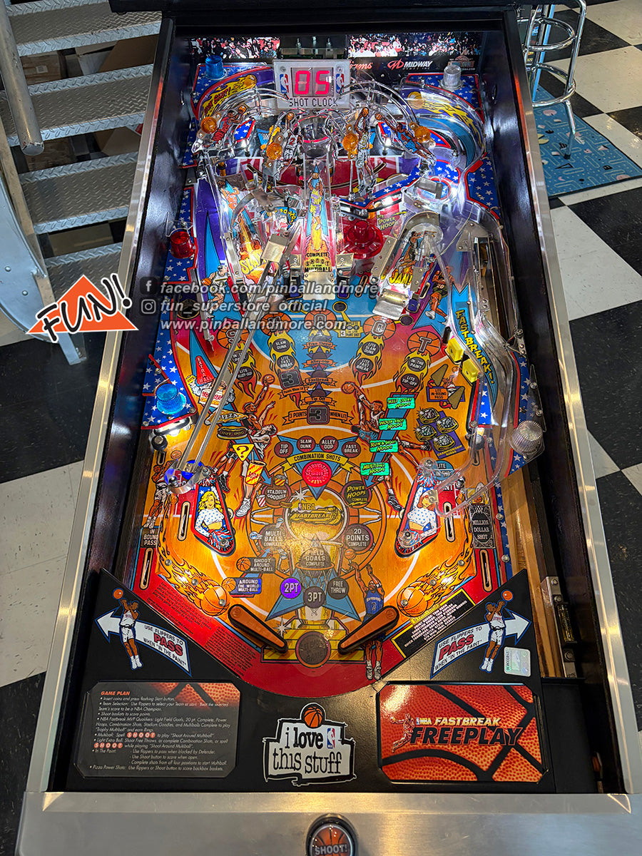 NBA Fastbreak Pinball Machine