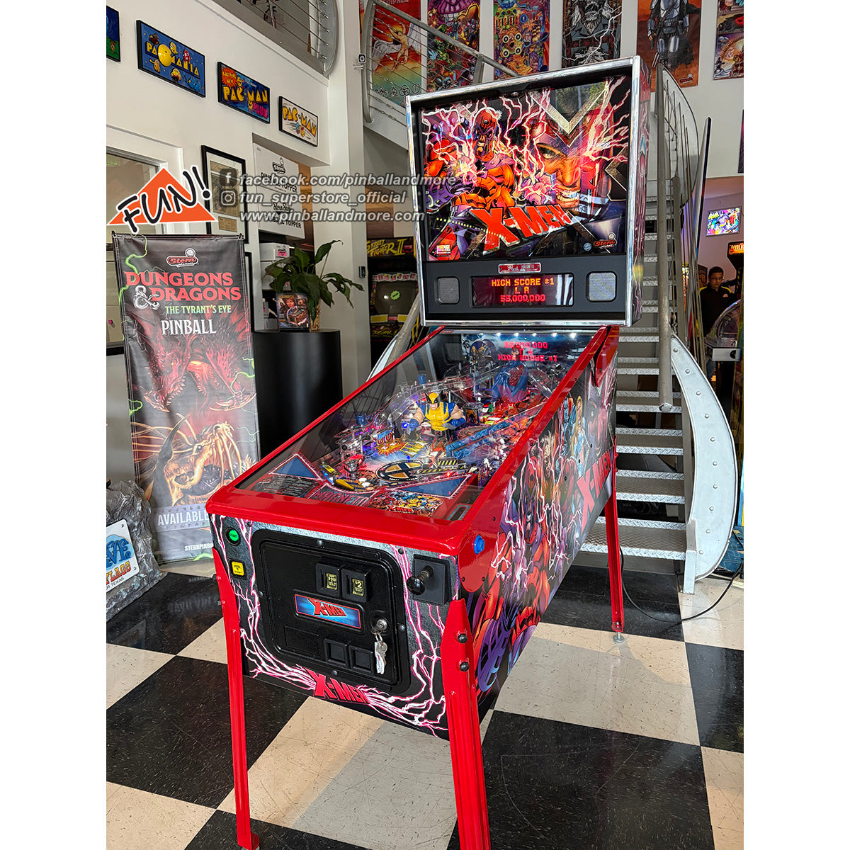 The X-Men (Magneto Limited Edition #60 of 250) Pinball Machine