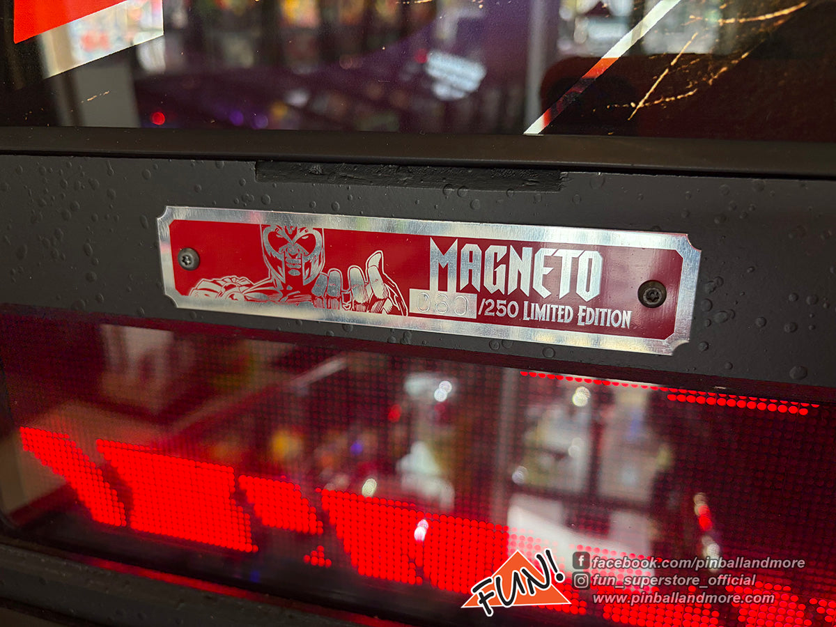 The X-Men (Magneto Limited Edition #60 of 250) Pinball Machine