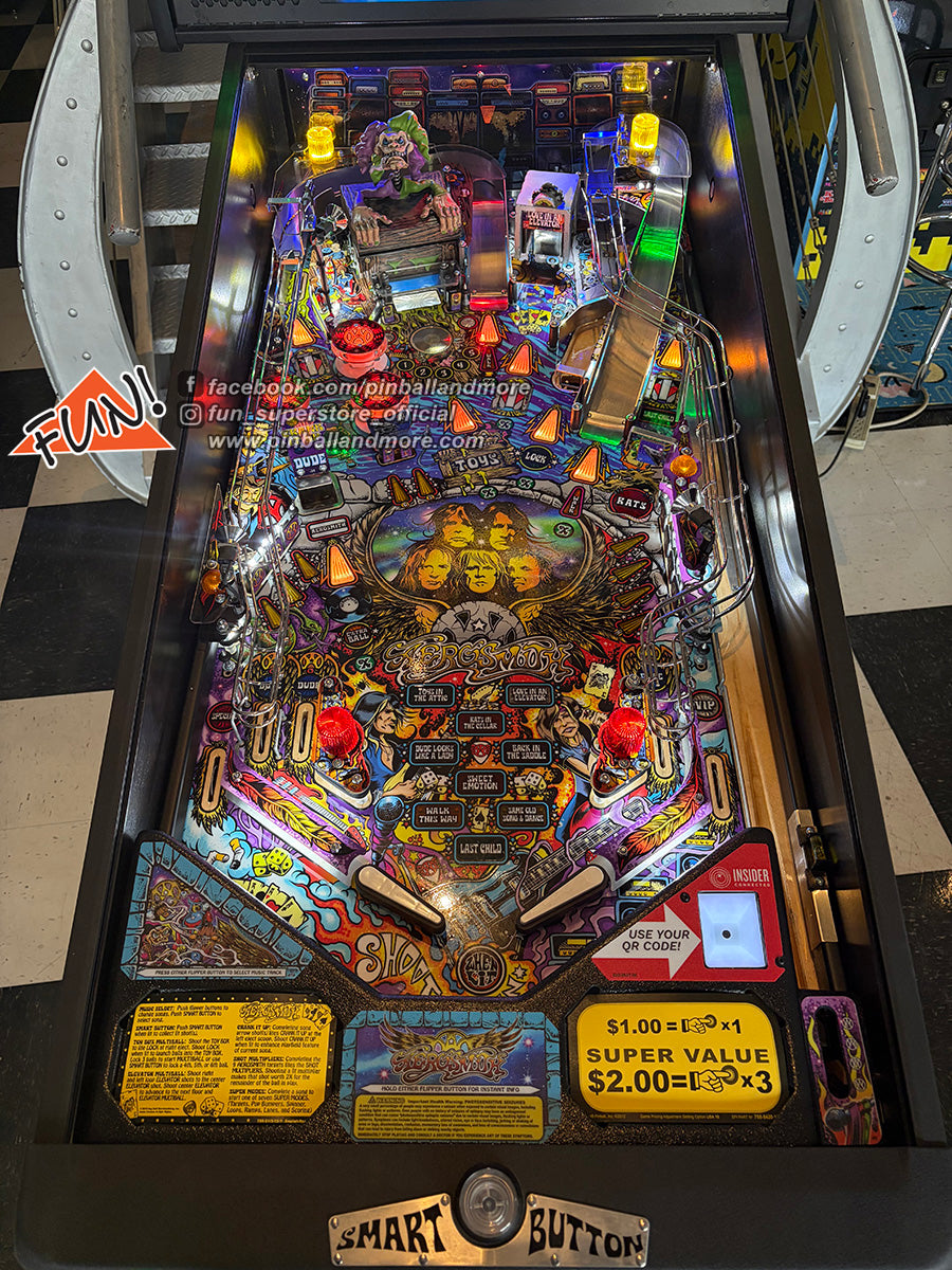 Aerosmith (Pro) Pinball Machine