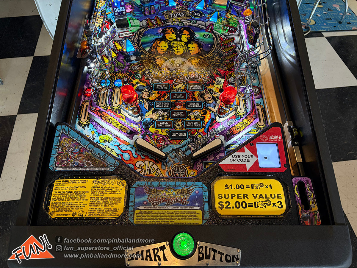 Aerosmith (Pro) Pinball Machine