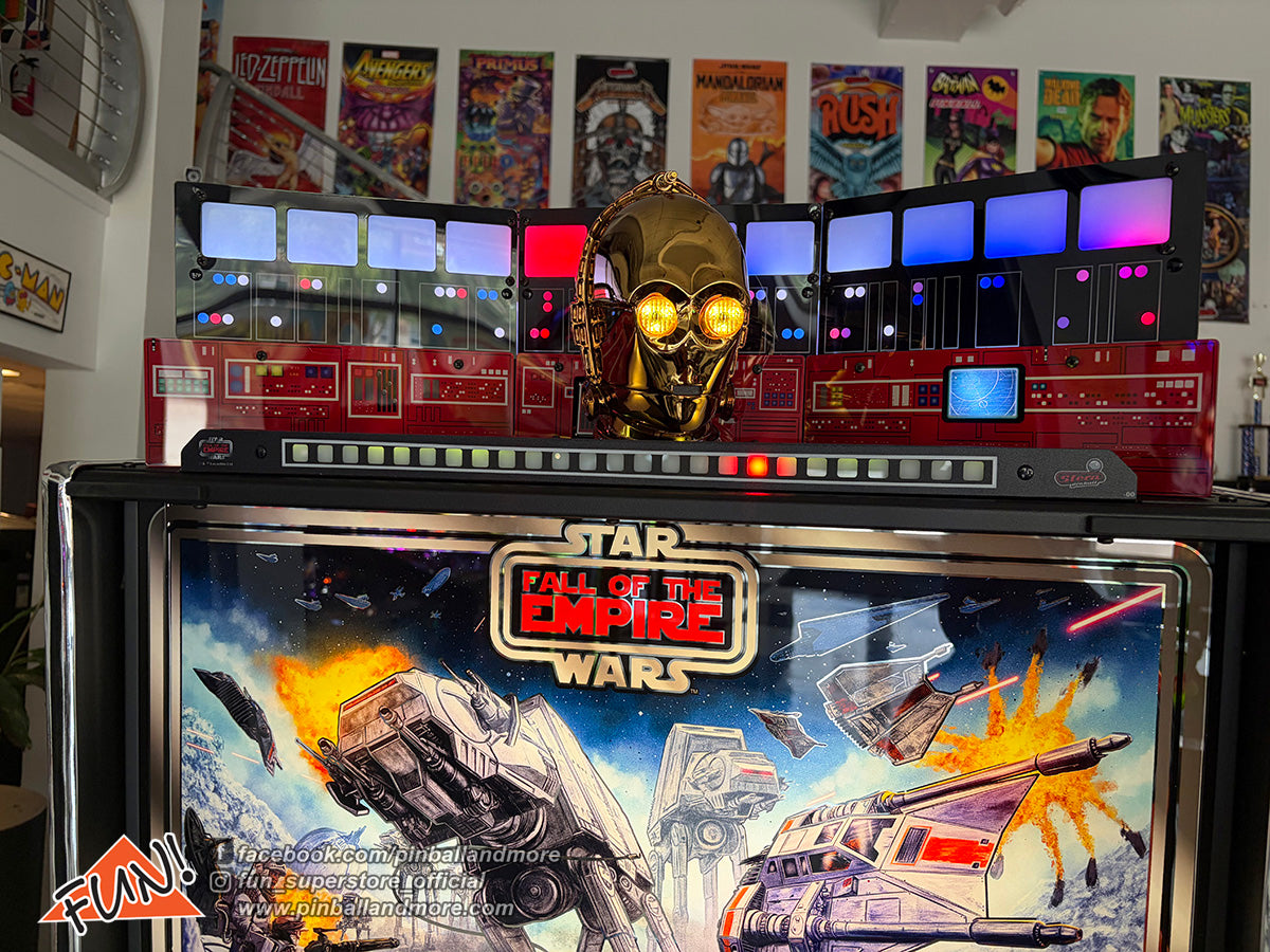 Star Wars: Fall of the Empire (Limited Edition #618) Pinball Machine w/Topper!