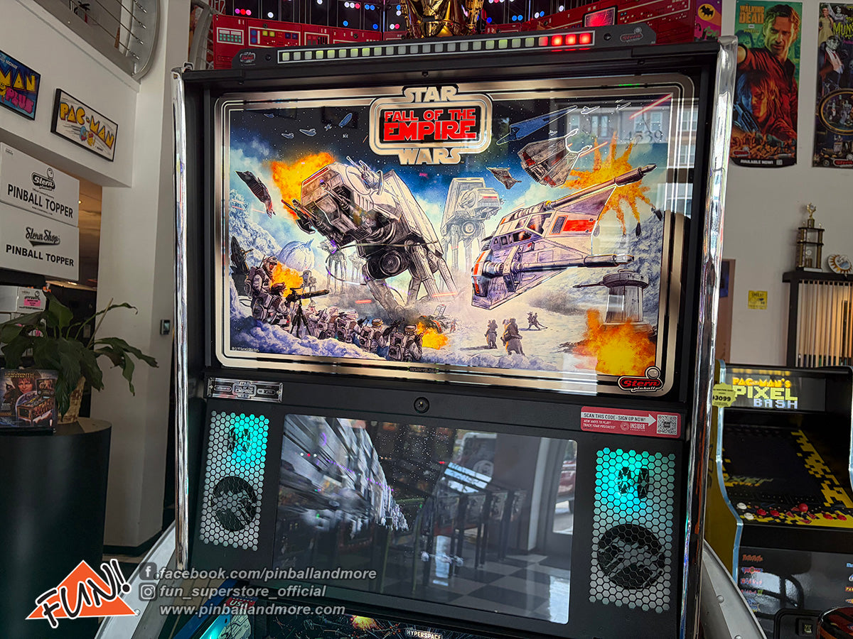 Star Wars: Fall of the Empire (Limited Edition #618) Pinball Machine w/Topper!