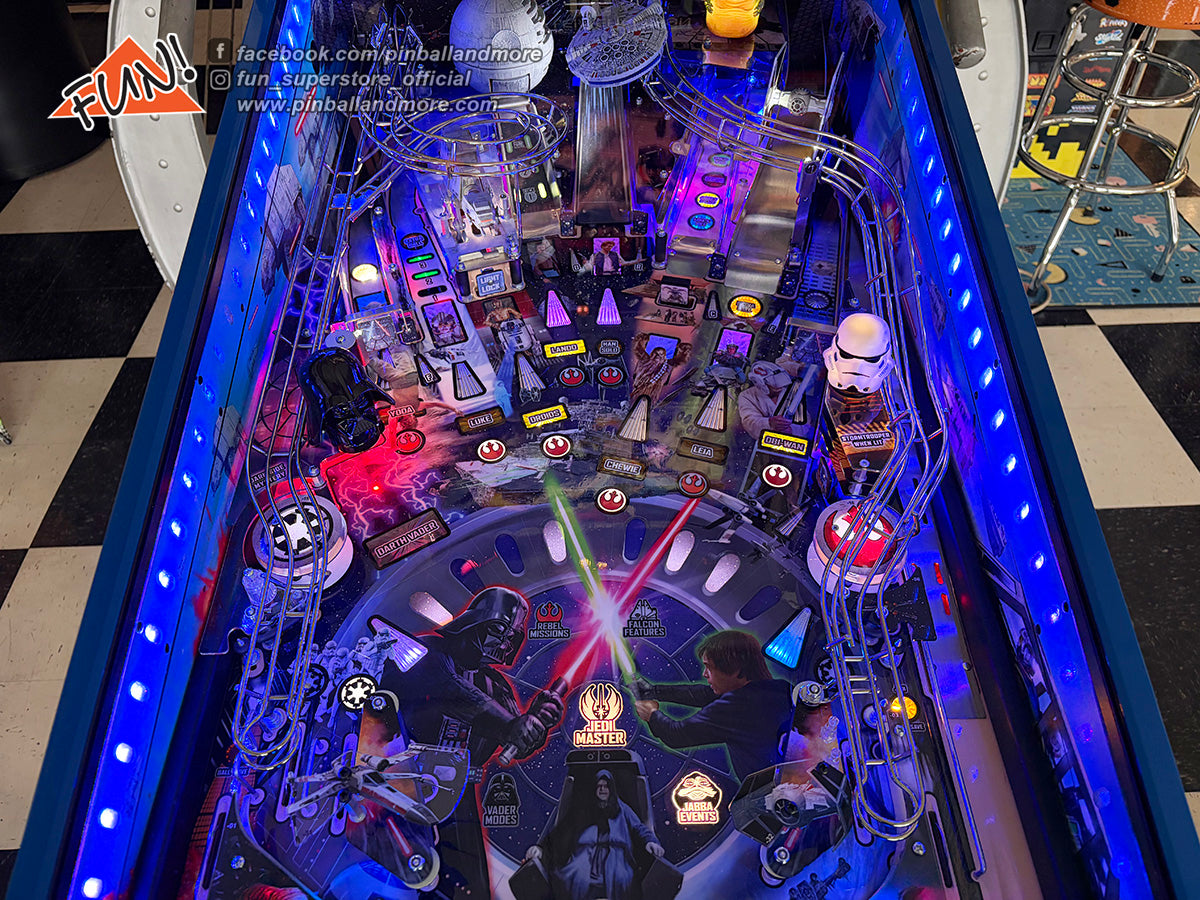 Star Wars: Fall of the Empire (Limited Edition #618) Pinball Machine w/Topper!