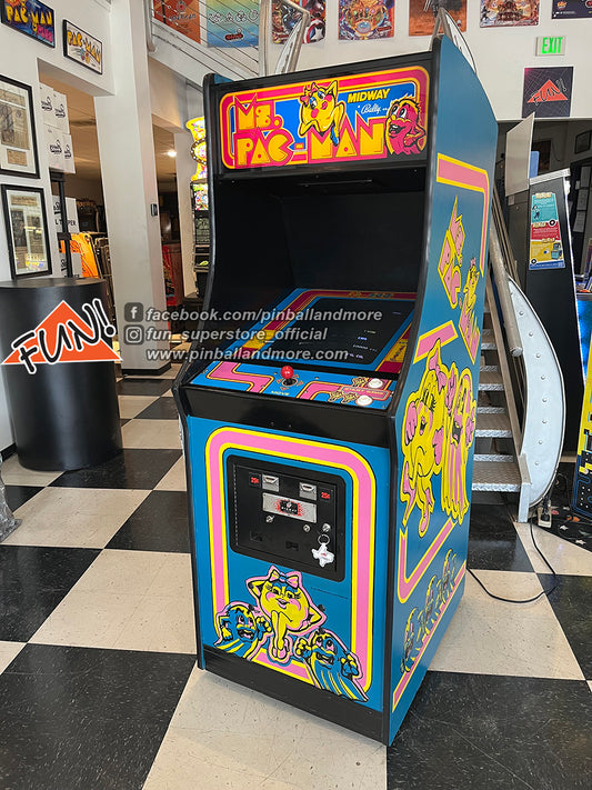 Ms. Pac-Man Arcade Game (Original + Upgraded)