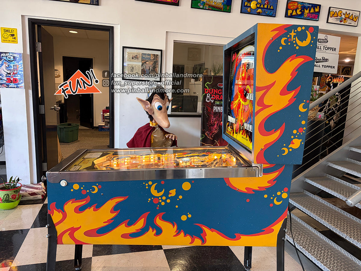 Fireball Pinball Machine - BEAUTIFUL EXAMPLE!