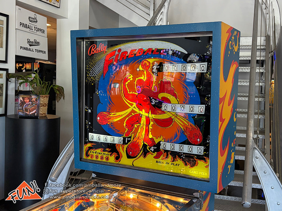 Fireball Pinball Machine - BEAUTIFUL EXAMPLE!