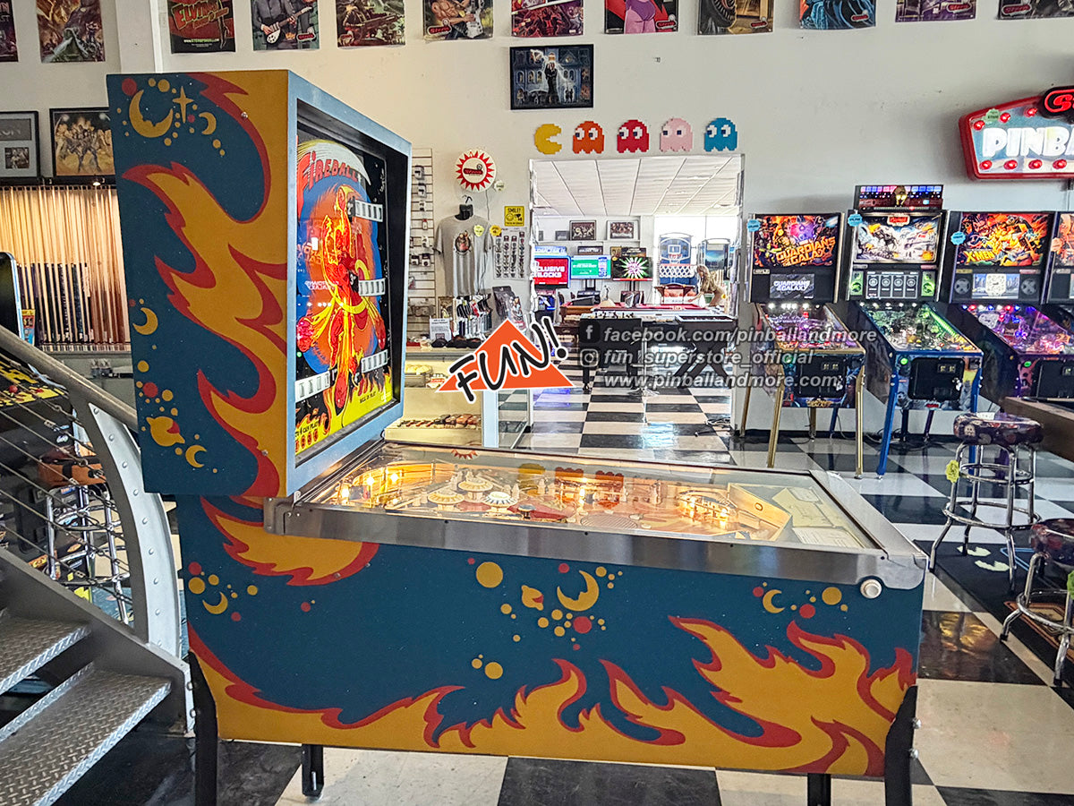 Fireball Pinball Machine - BEAUTIFUL EXAMPLE!