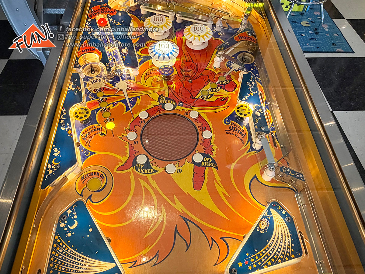 Fireball Pinball Machine - BEAUTIFUL EXAMPLE!