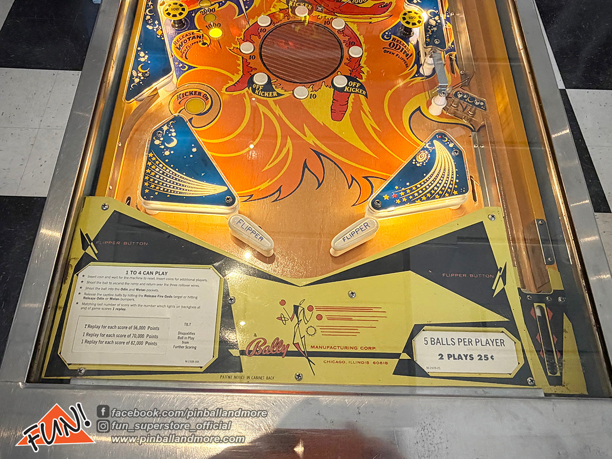 Fireball Pinball Machine - BEAUTIFUL EXAMPLE!