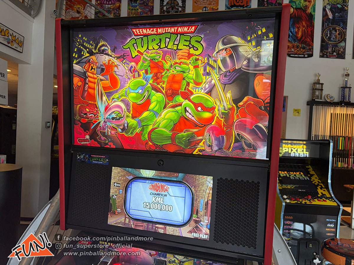 Teenage Mutant Ninja Turtles (Premium) Pinball Machine w/extras!
