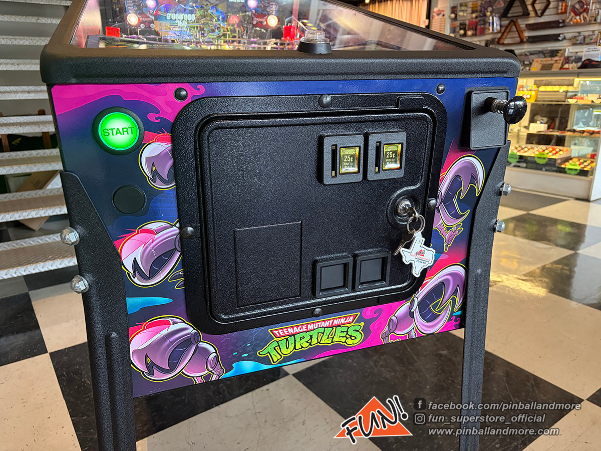 Teenage Mutant Ninja Turtles (Premium) Pinball Machine w/extras!