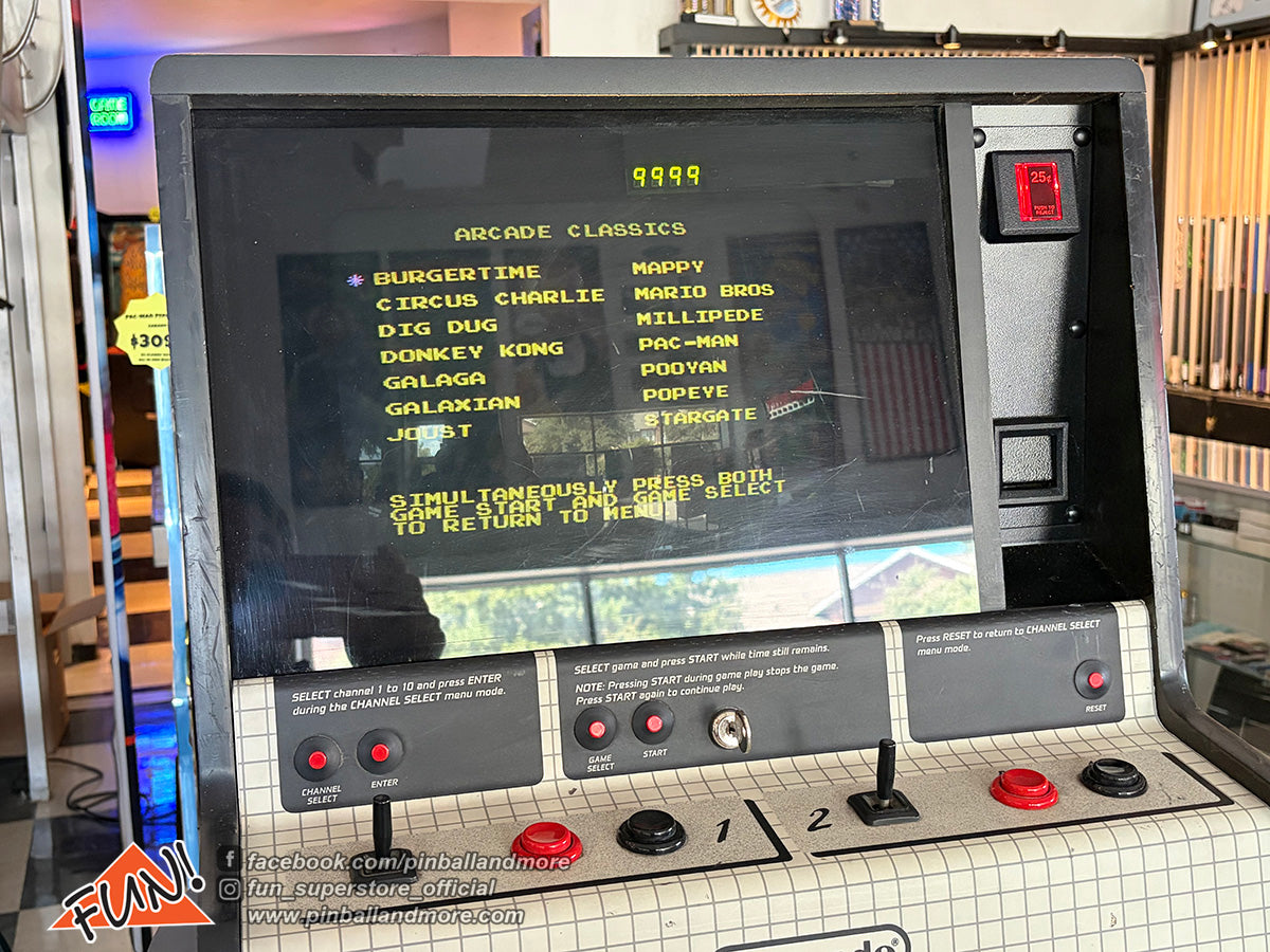 Nintendo PLAYCHOICE 10 - Countertop Arcade Game - RARE!