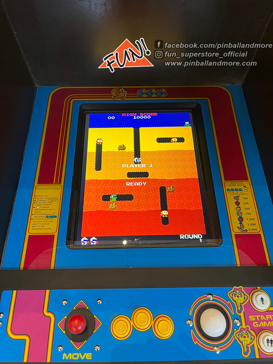 Ms. Pac-Man Arcade Game (Original/Restored/Multigame)