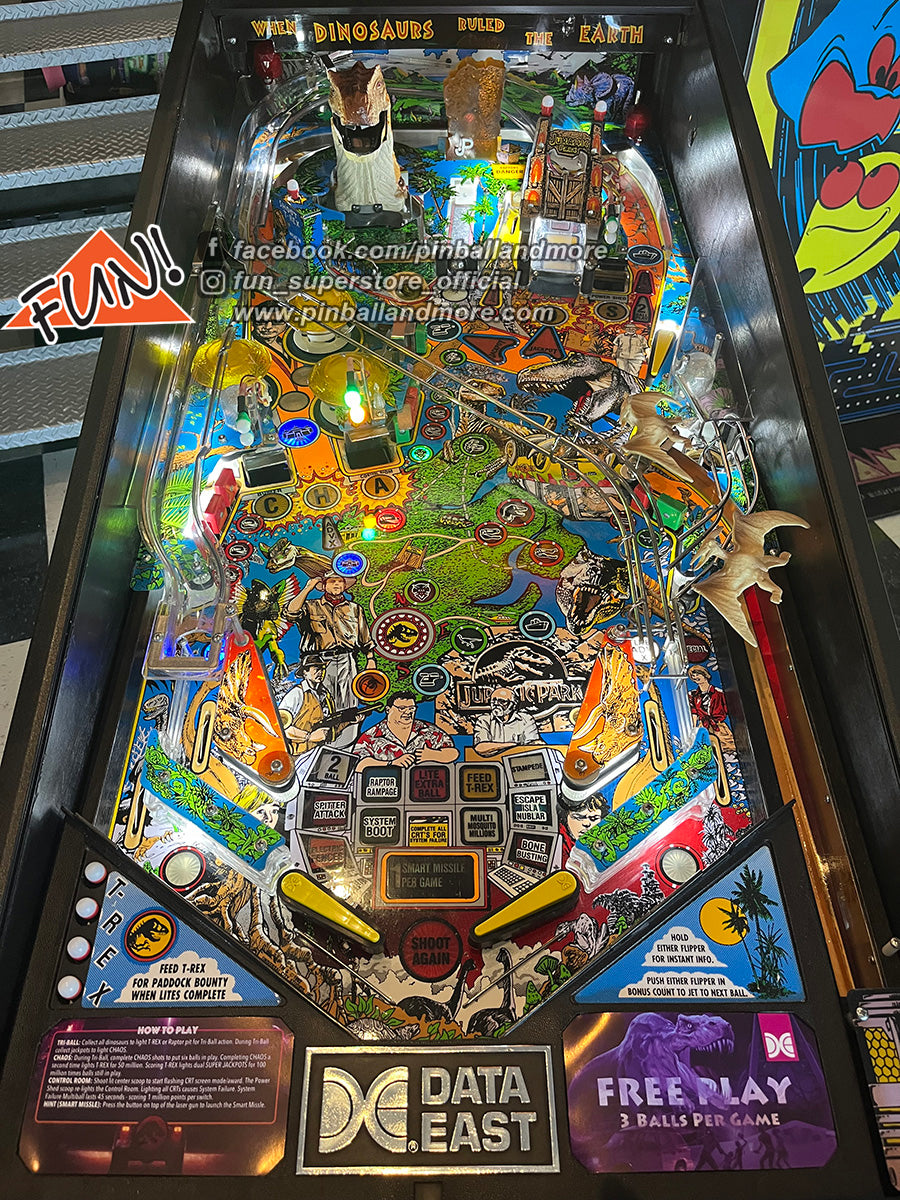 Jurassic Park Pinball Machine