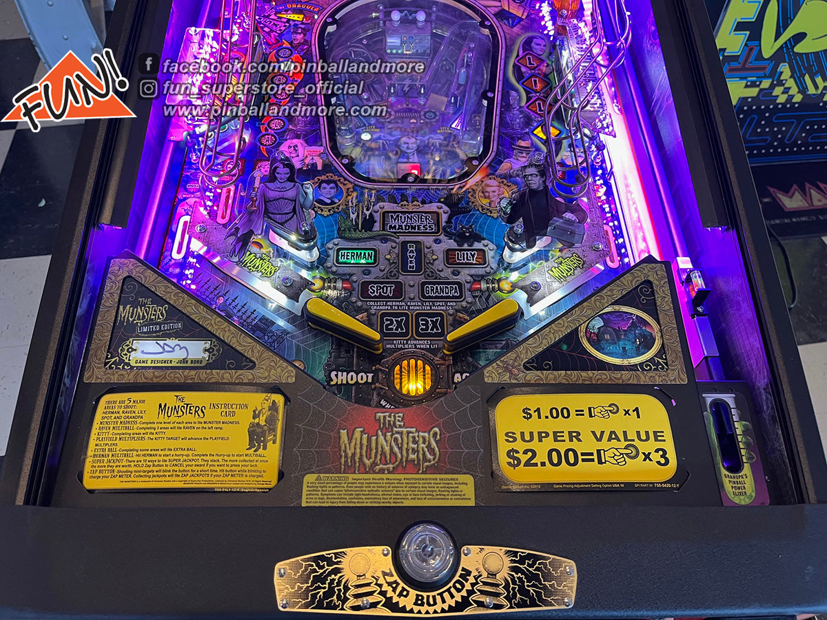 The Munsters (Limited Edition #175) Pinball Machine