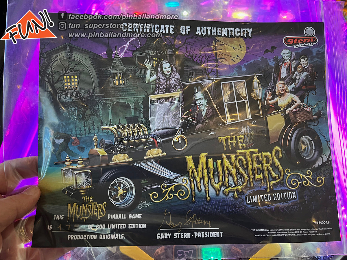 The Munsters (Limited Edition #175) Pinball Machine