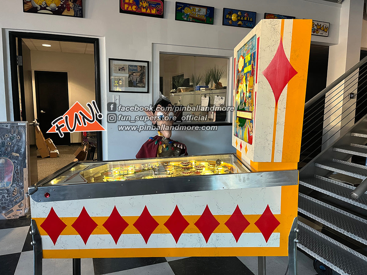 1967 Gottlieb King of Diamonds Pinball Machine - Restored