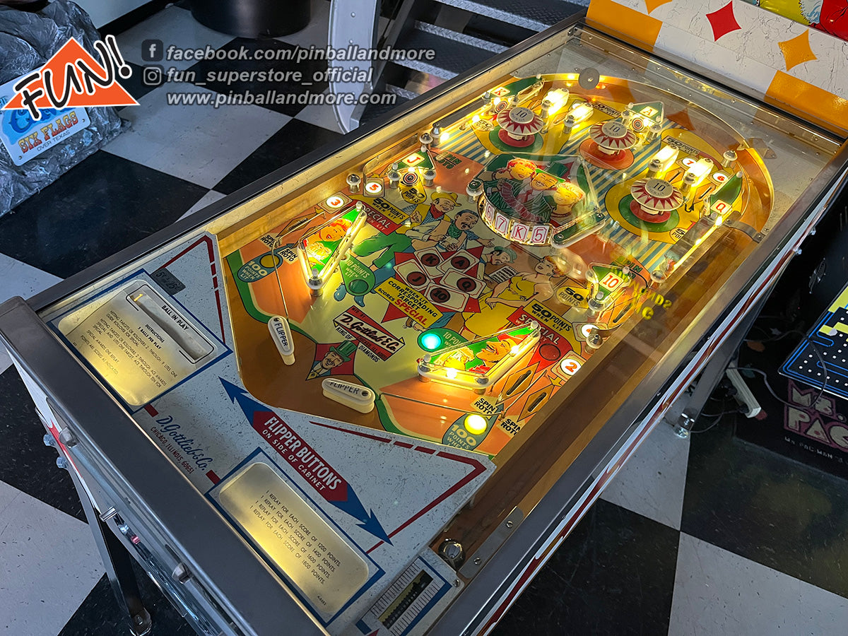 1967 Gottlieb King of Diamonds Pinball Machine - Restored