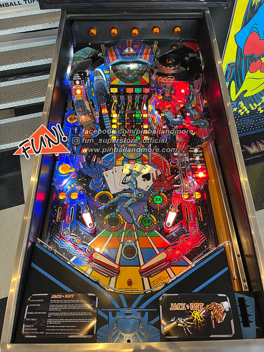 Jack*Bot Pinball Machine - RESTORED