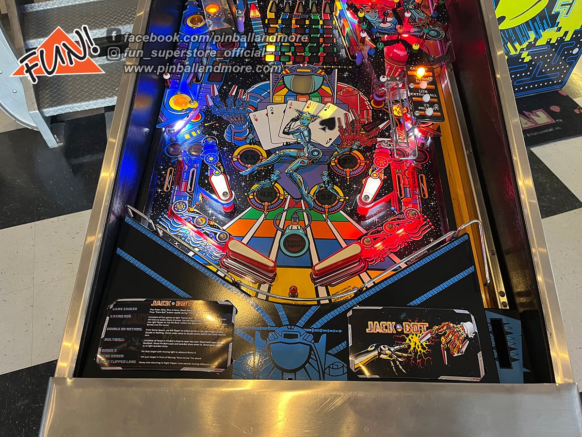 Jack*Bot Pinball Machine - RESTORED