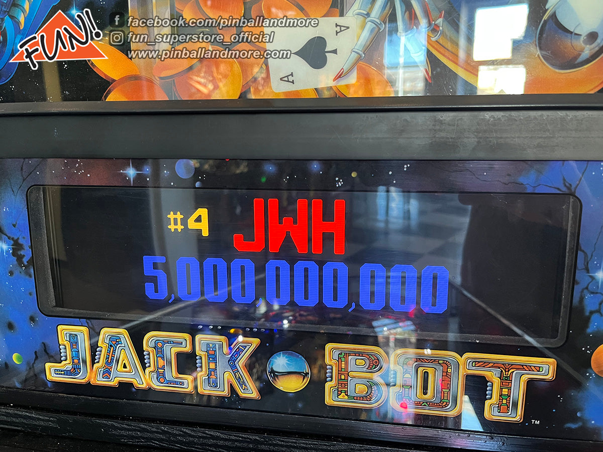 Jack*Bot Pinball Machine - RESTORED