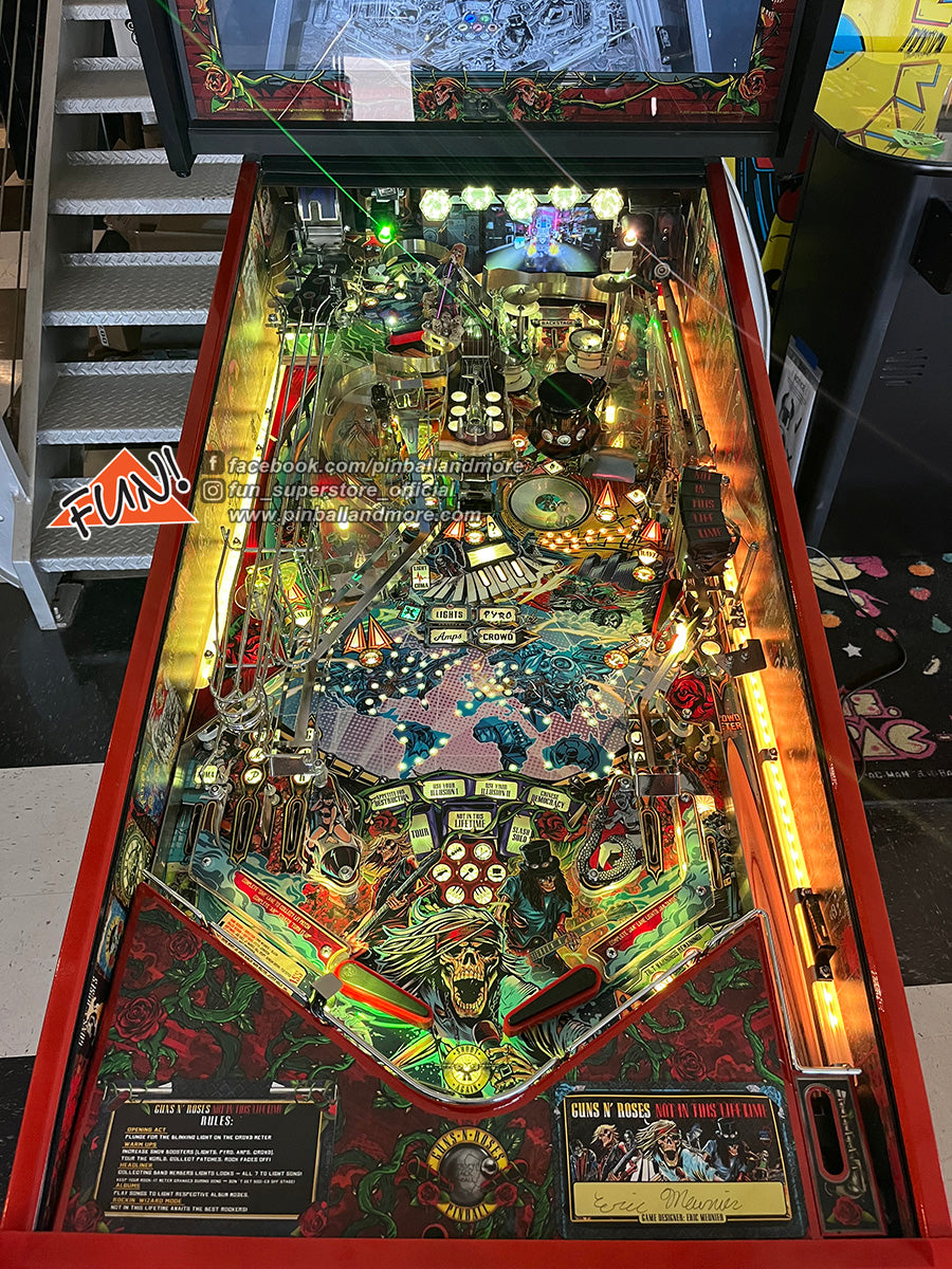 Guns N' Roses (Limited Edition #2714) Pinball Machine