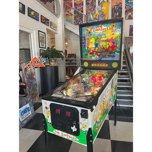 The Simpsons Pinball Machine