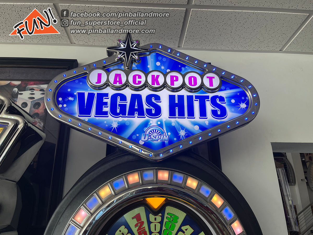 Jackpot Vegas Hits Slot Machine w/Stand