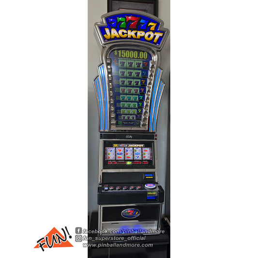 Jackpot 7's Bonus Slot Machine w/Stand
