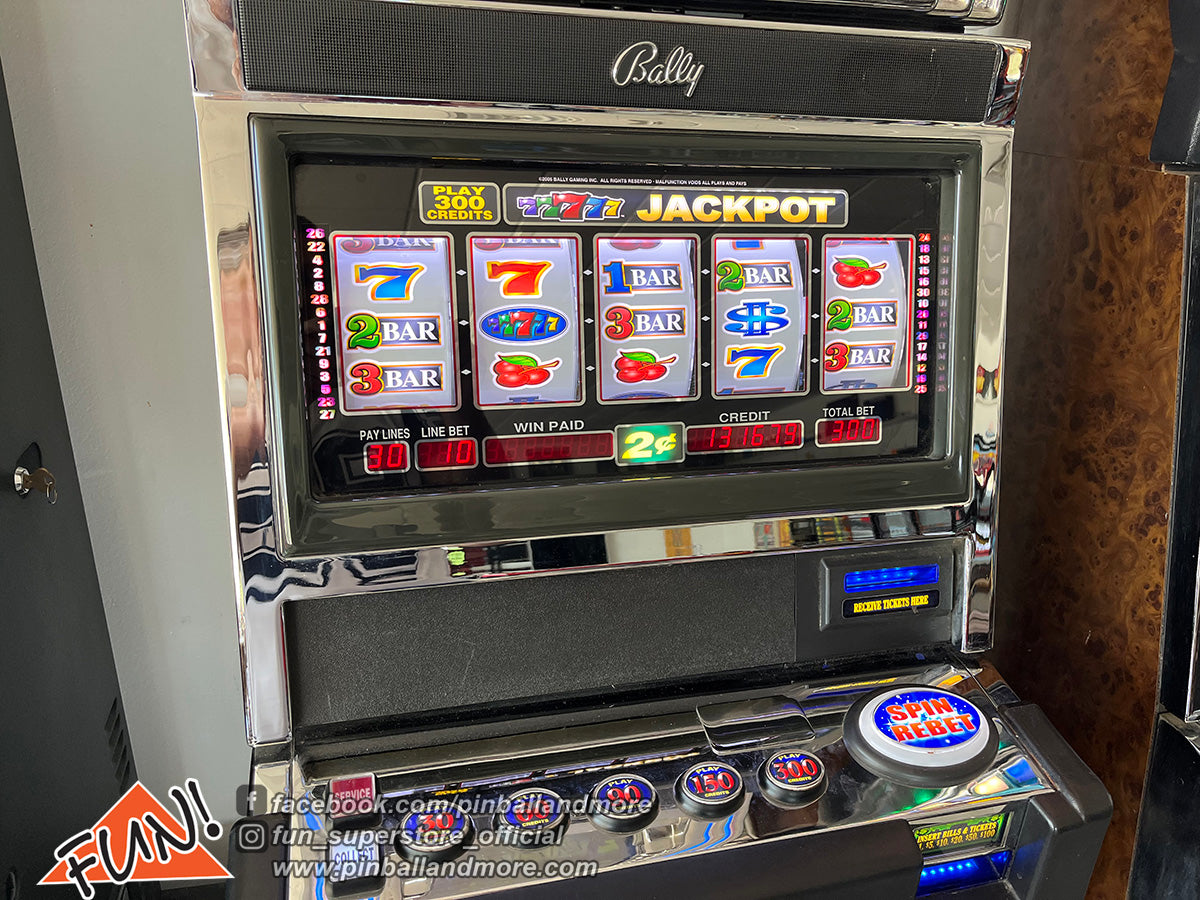 Jackpot 7's Bonus Slot Machine w/Stand