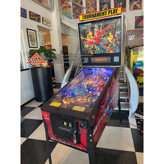 Spider-Man Pinball Machine