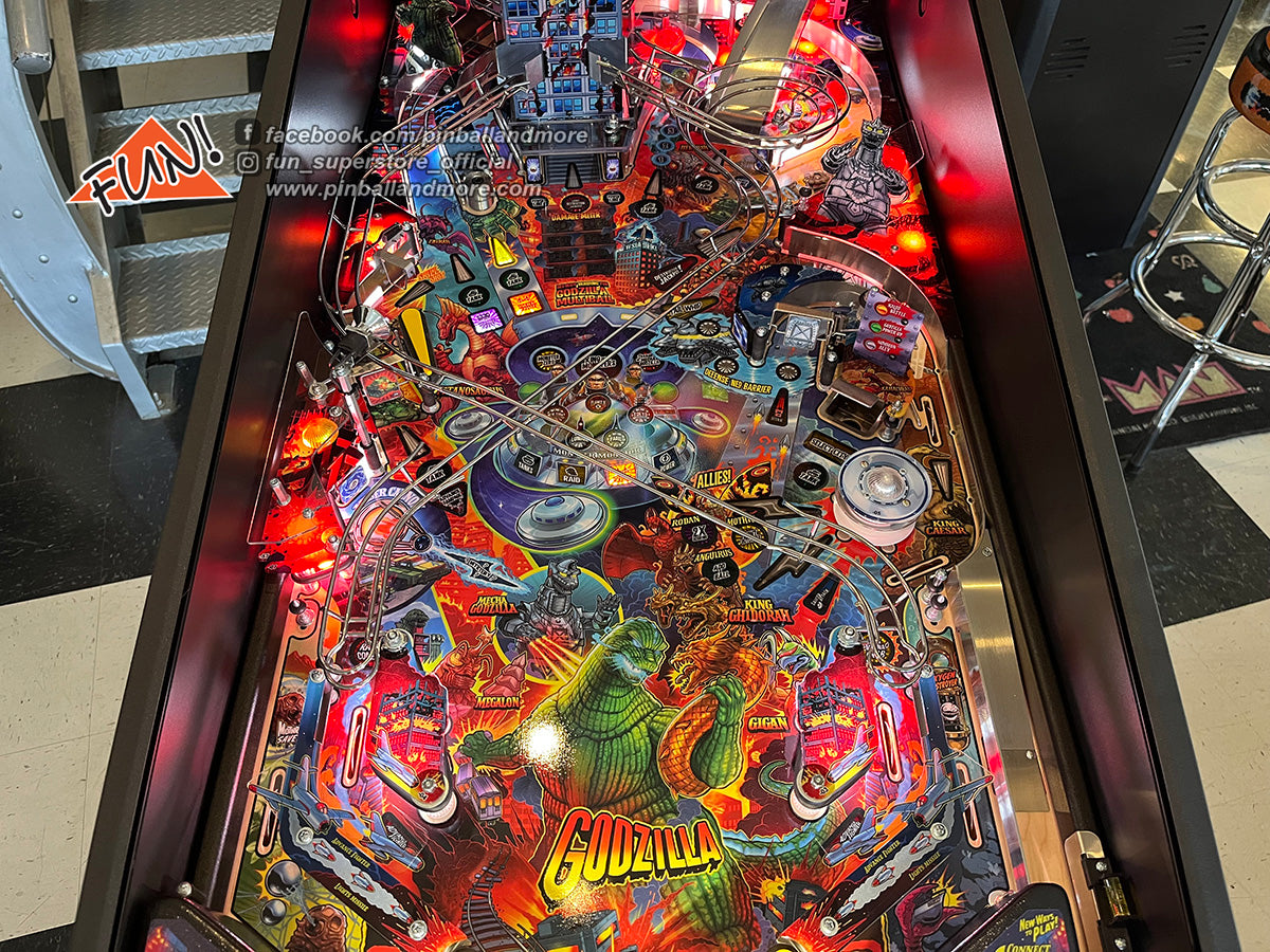Godzilla (Pro) Pinball Machine - HOME USE ONLY